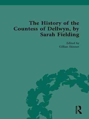cover image of The History of the Countess of Dellwyn, by Sarah Fielding
